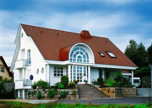 Керамическая черепица Creaton BIBER KLASSIK FINESSE blau glasiert